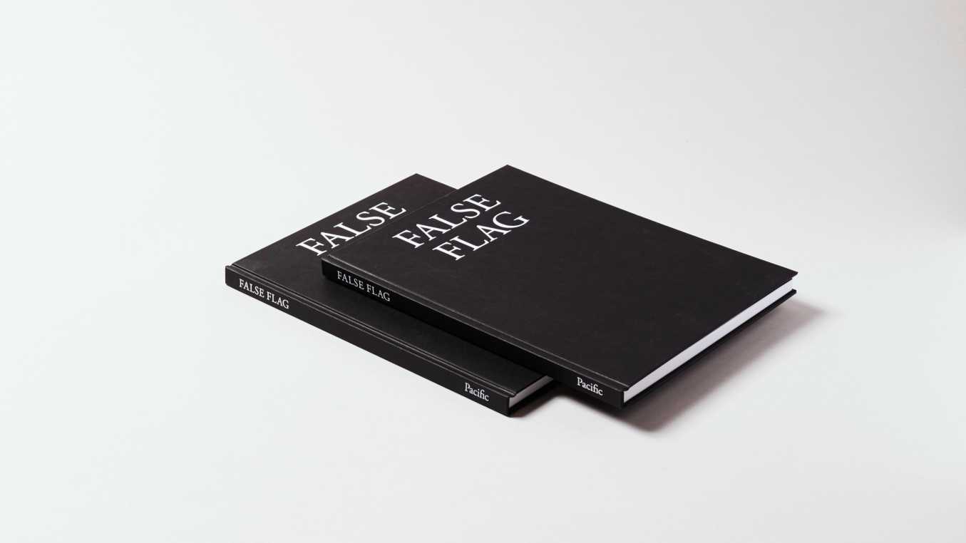 Two black books with white title text stacked on top of each other. They are oriented diagonally in the frame so that the spines are visible.