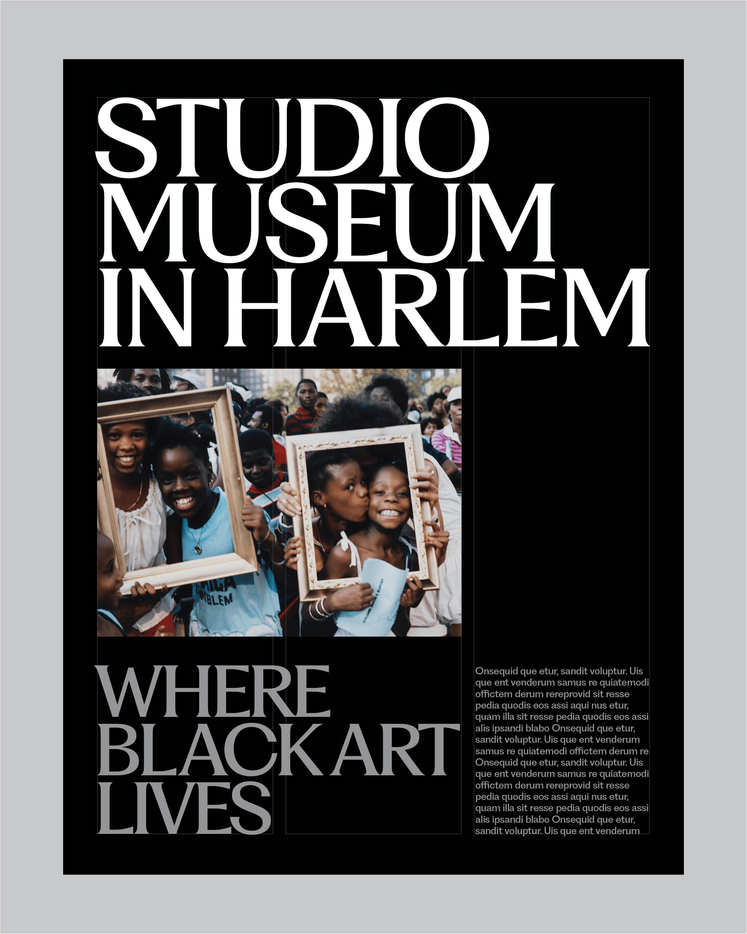 Studio Museum in Harlem Grid System