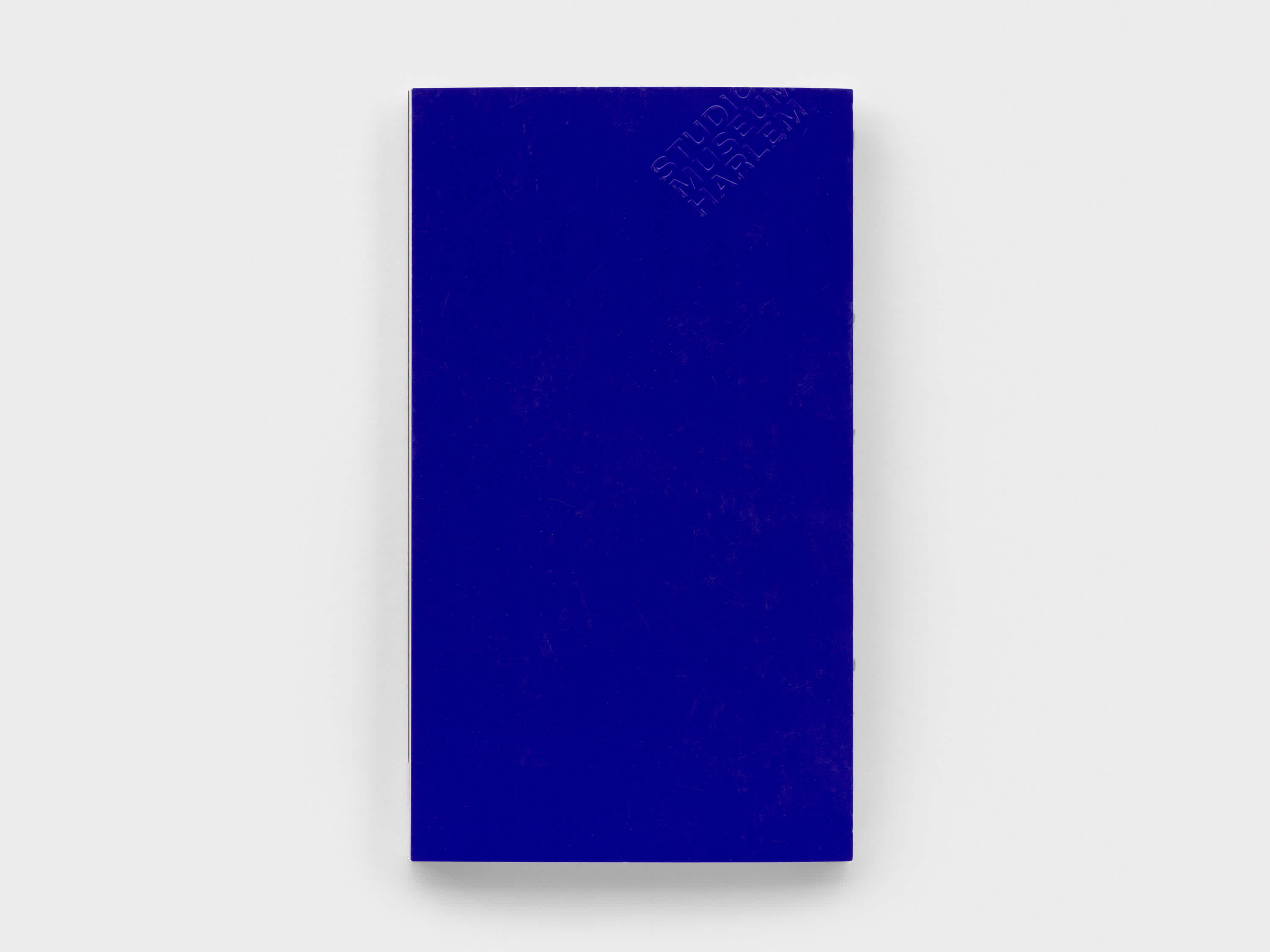 Royal blue back book cover.