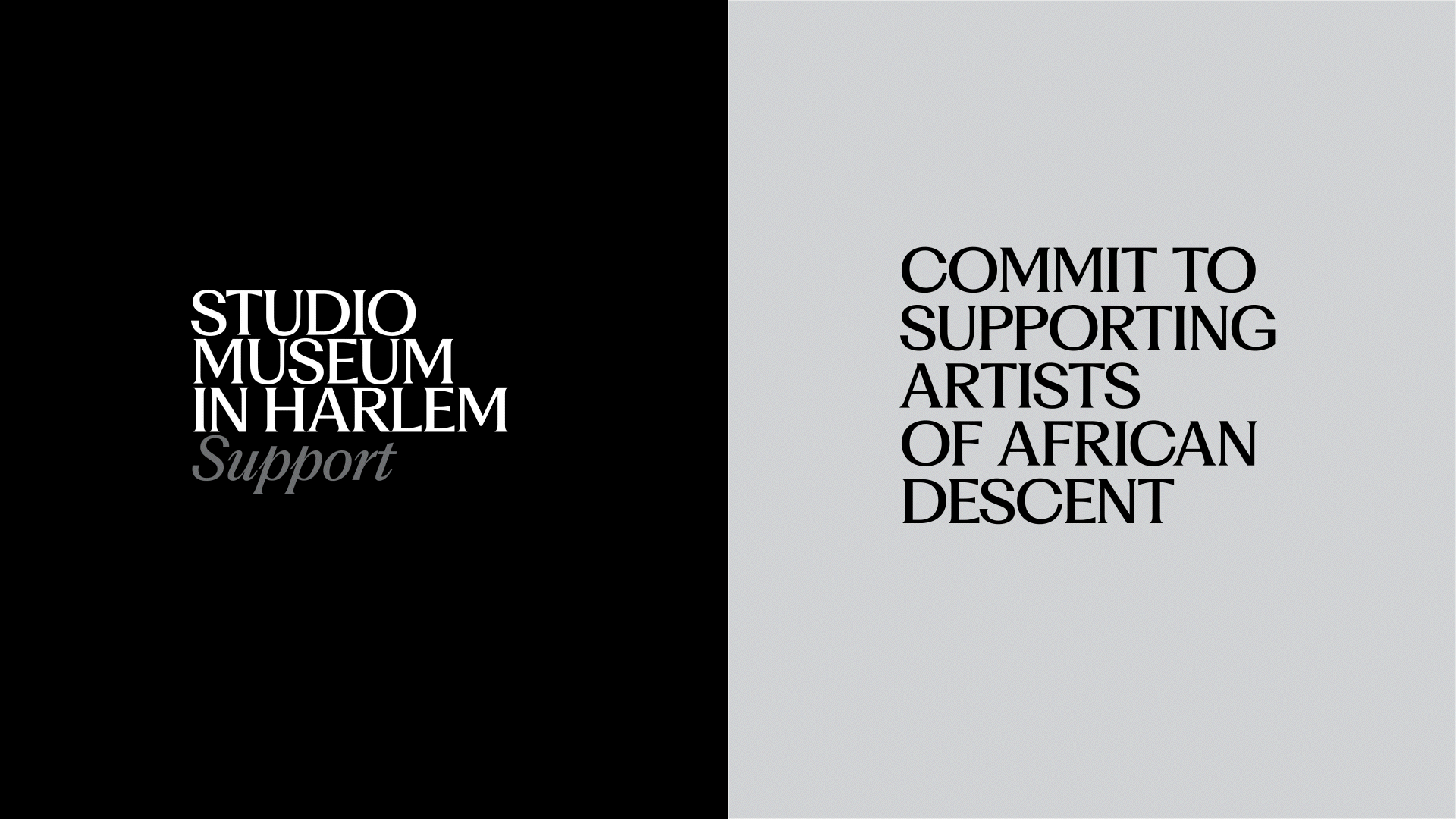 Studio Museum in Harlem Brand System