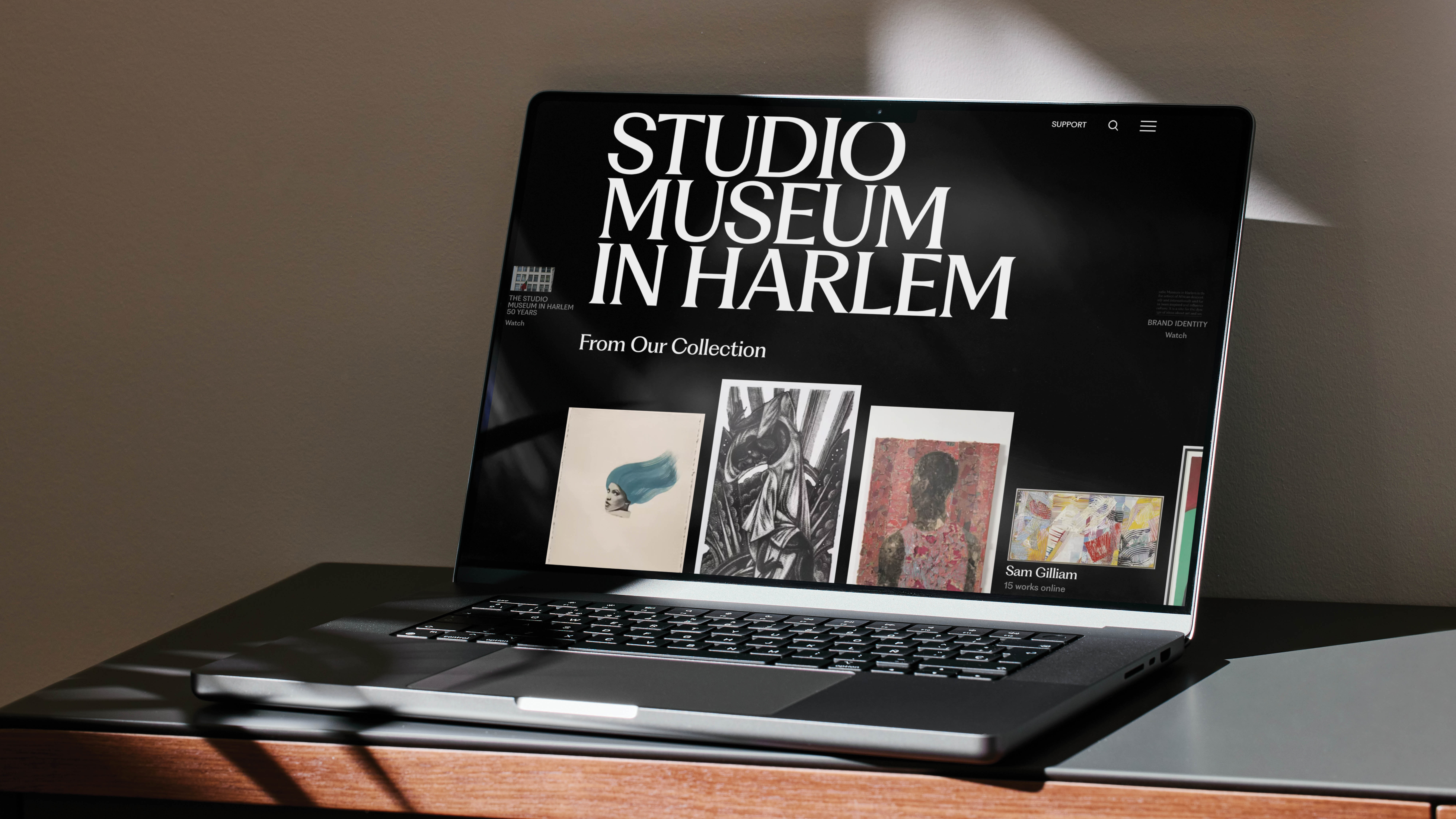Studio Museum in Harlem Website: Design Direction 
