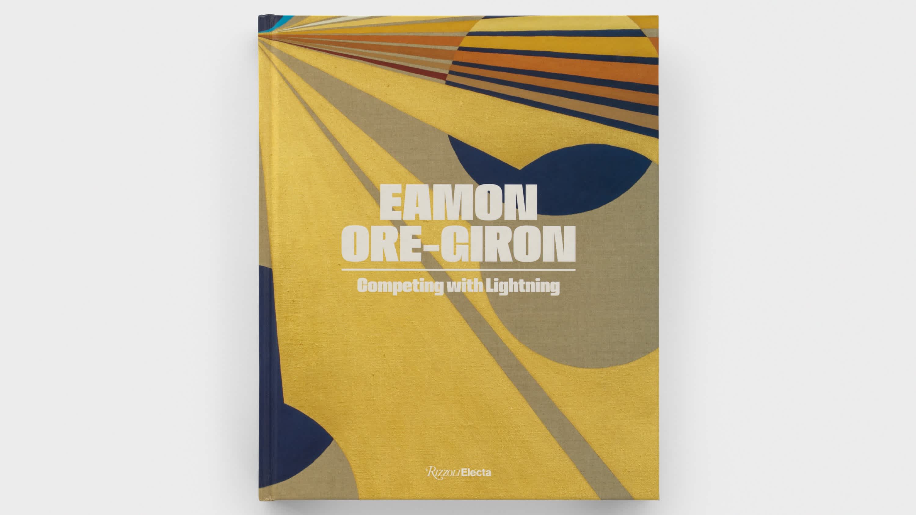 Yellow and blue book cover with white text.