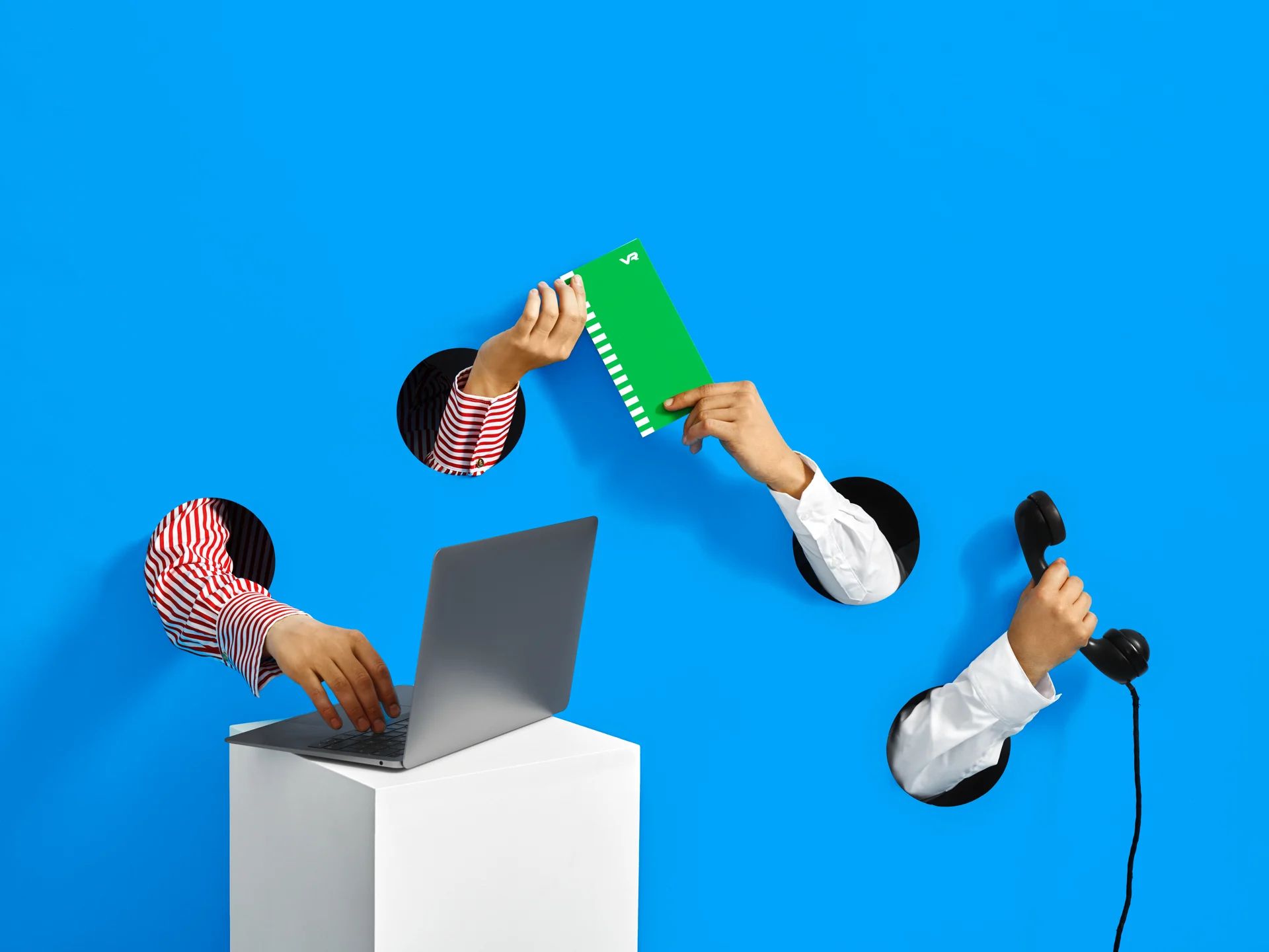 Palvelemme sinua monella eri tavalla