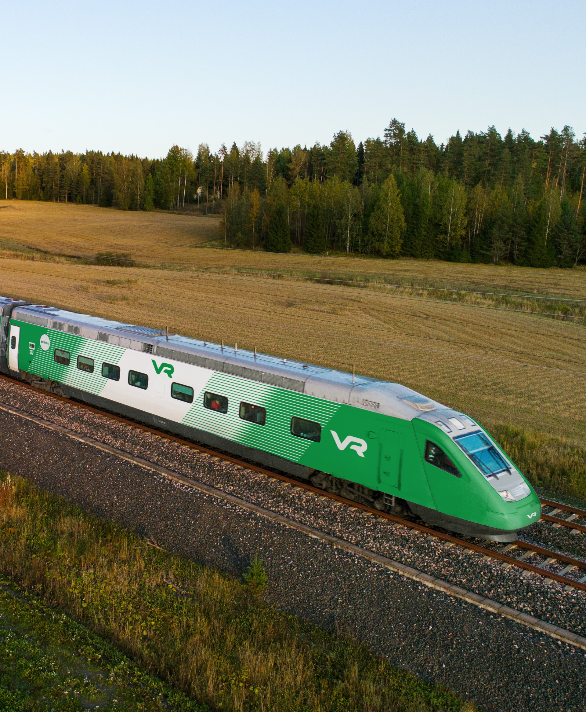 Pendolino Plus uudella vihreällä värityksellä