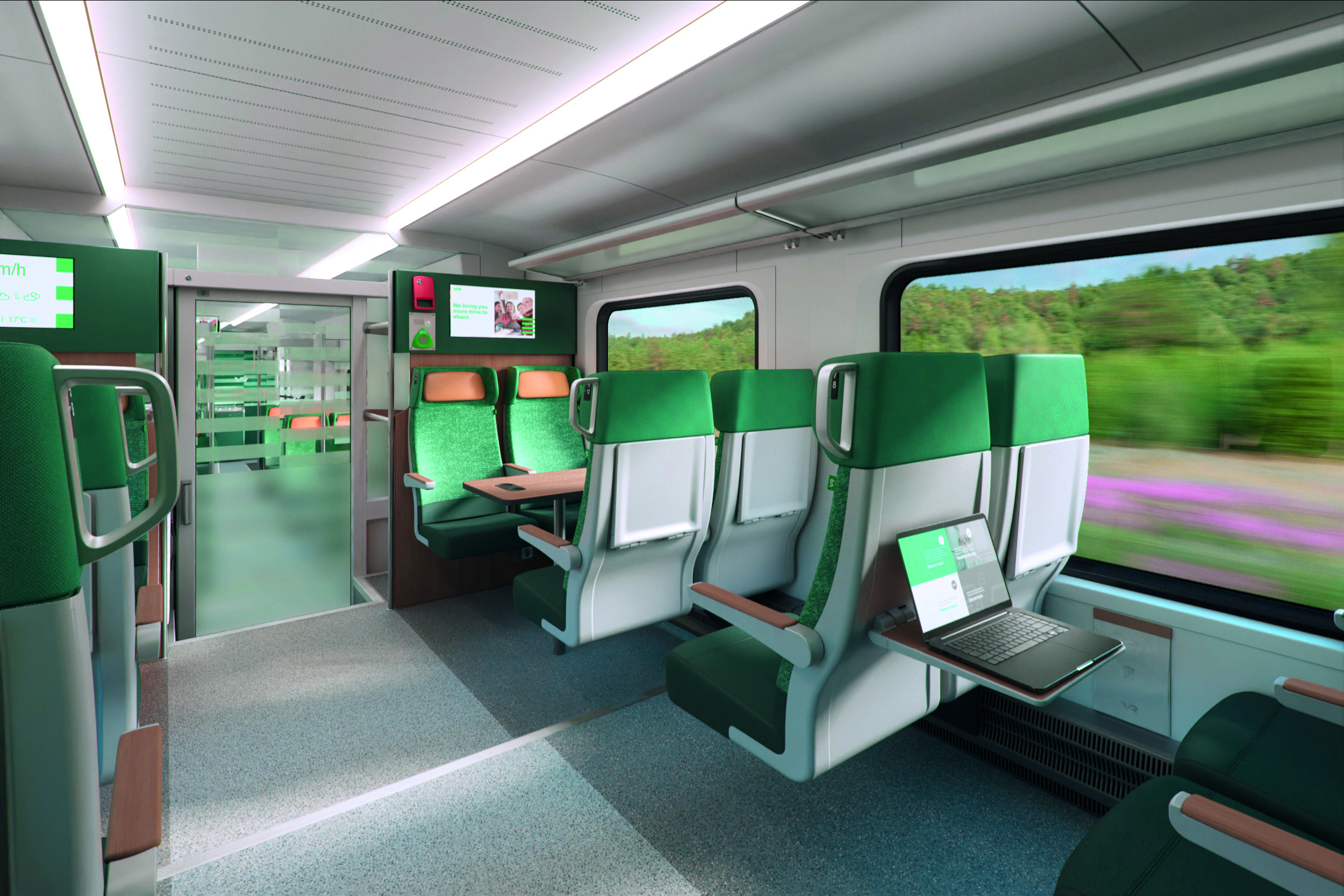 Welcome, commuter trains! VR