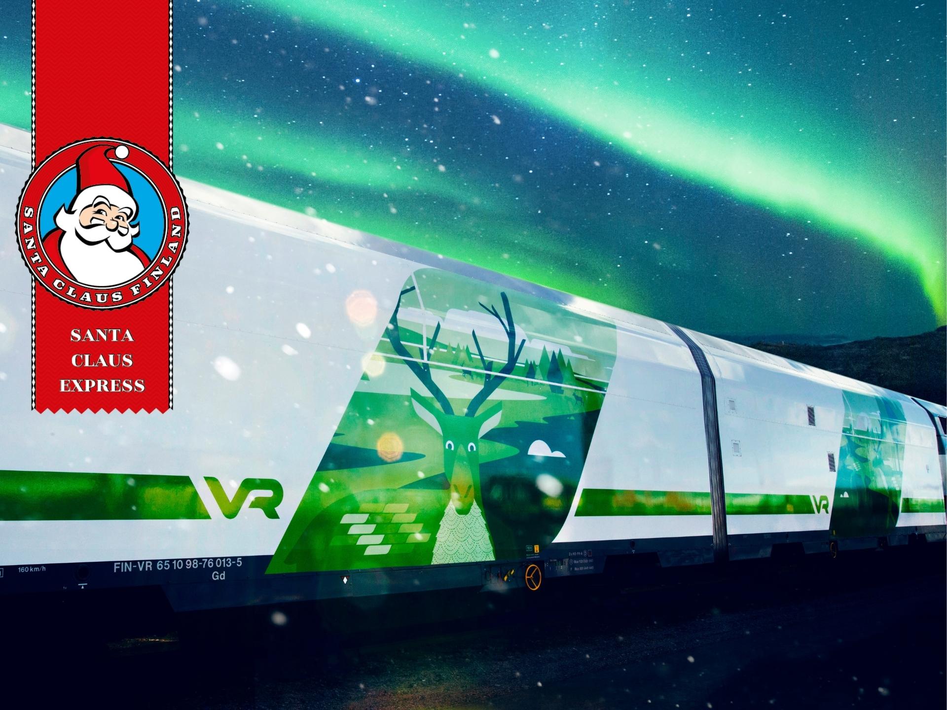 Santa Claus Express Finland, the route to winter wonderland - VR