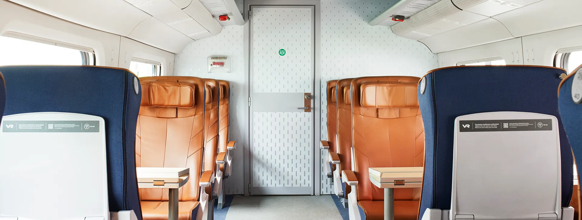 Ekstra Plus Class on a Pendolino Plus train