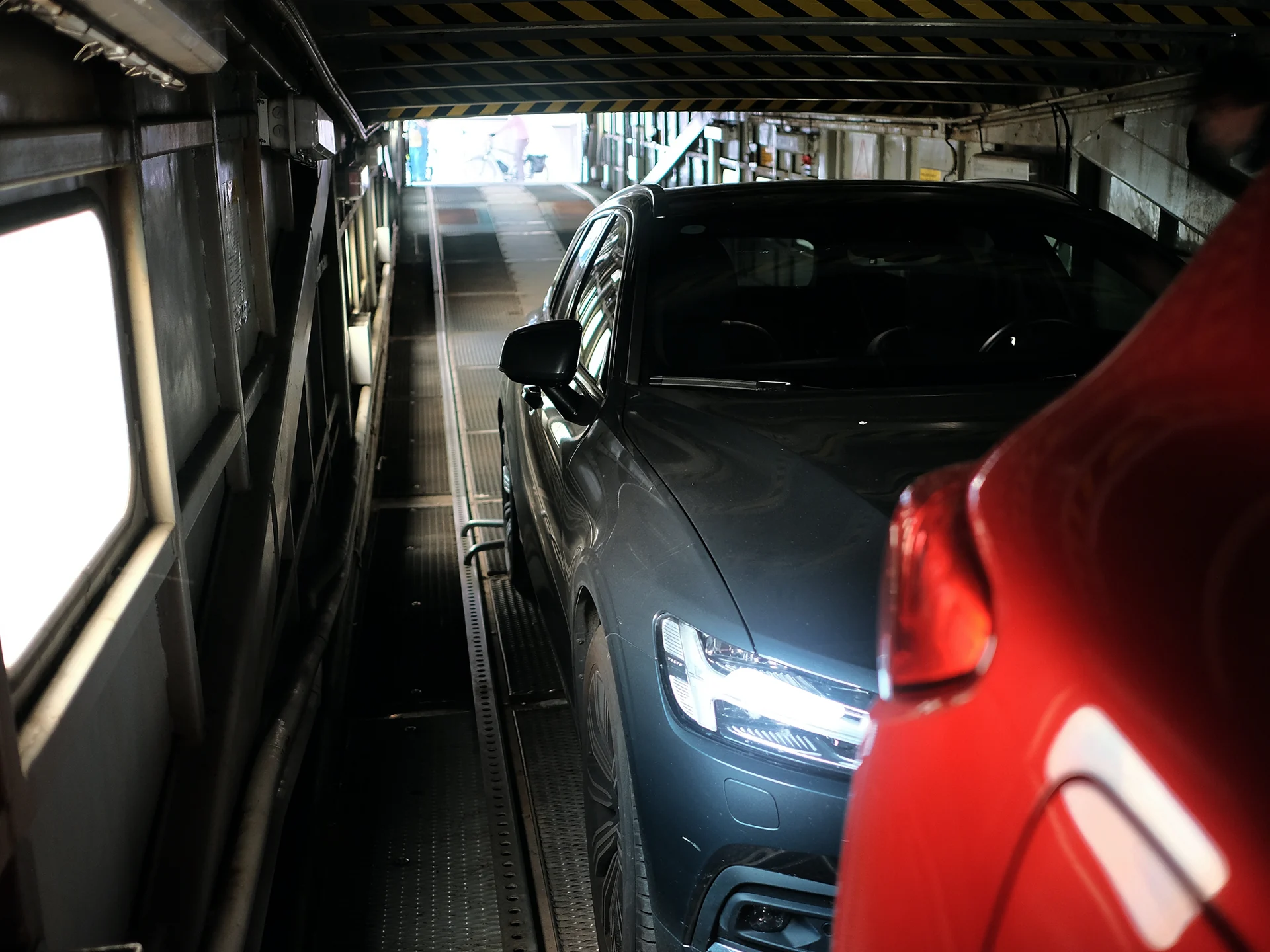 Loading a car onto the train is easier than you think.