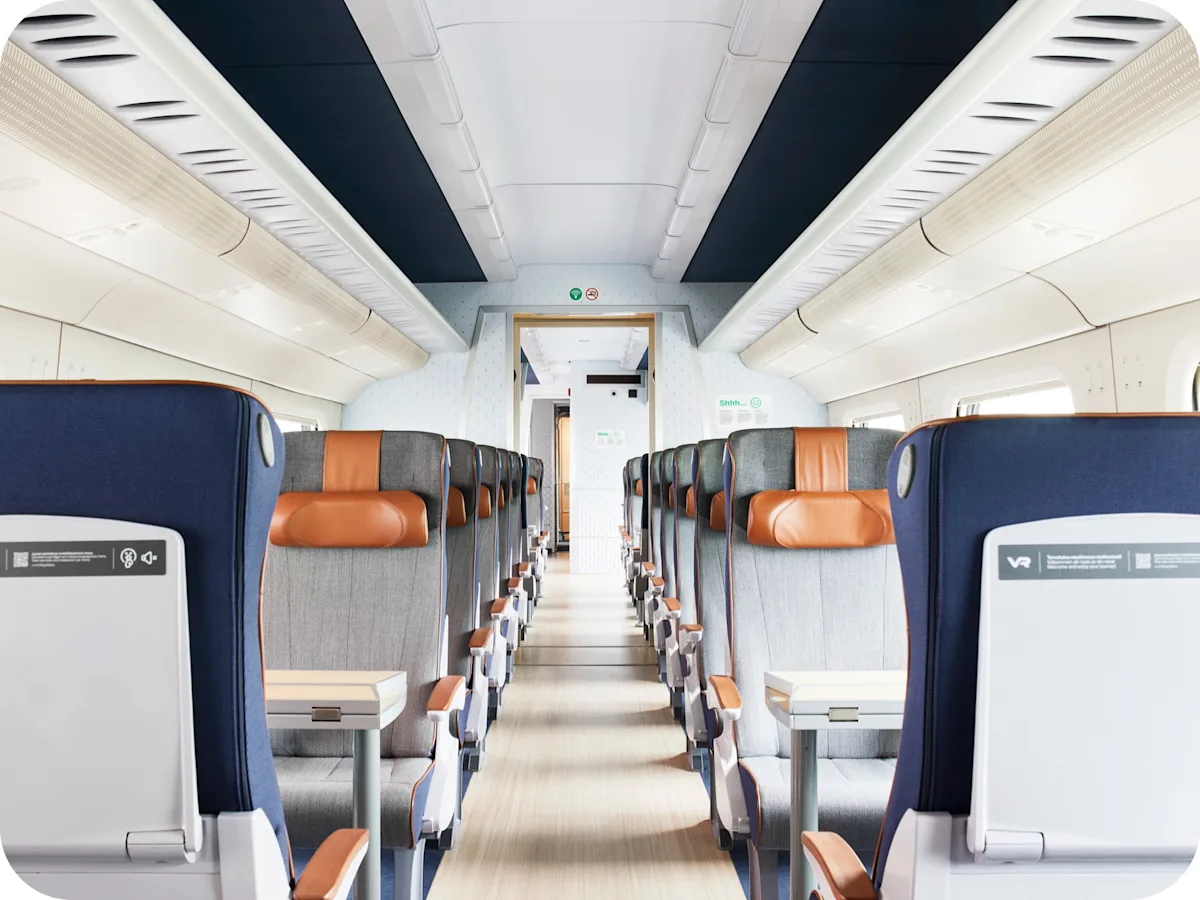 5 syytä, miksi Pendolino Plus -junalla on mukavampaa matkustaa - VR