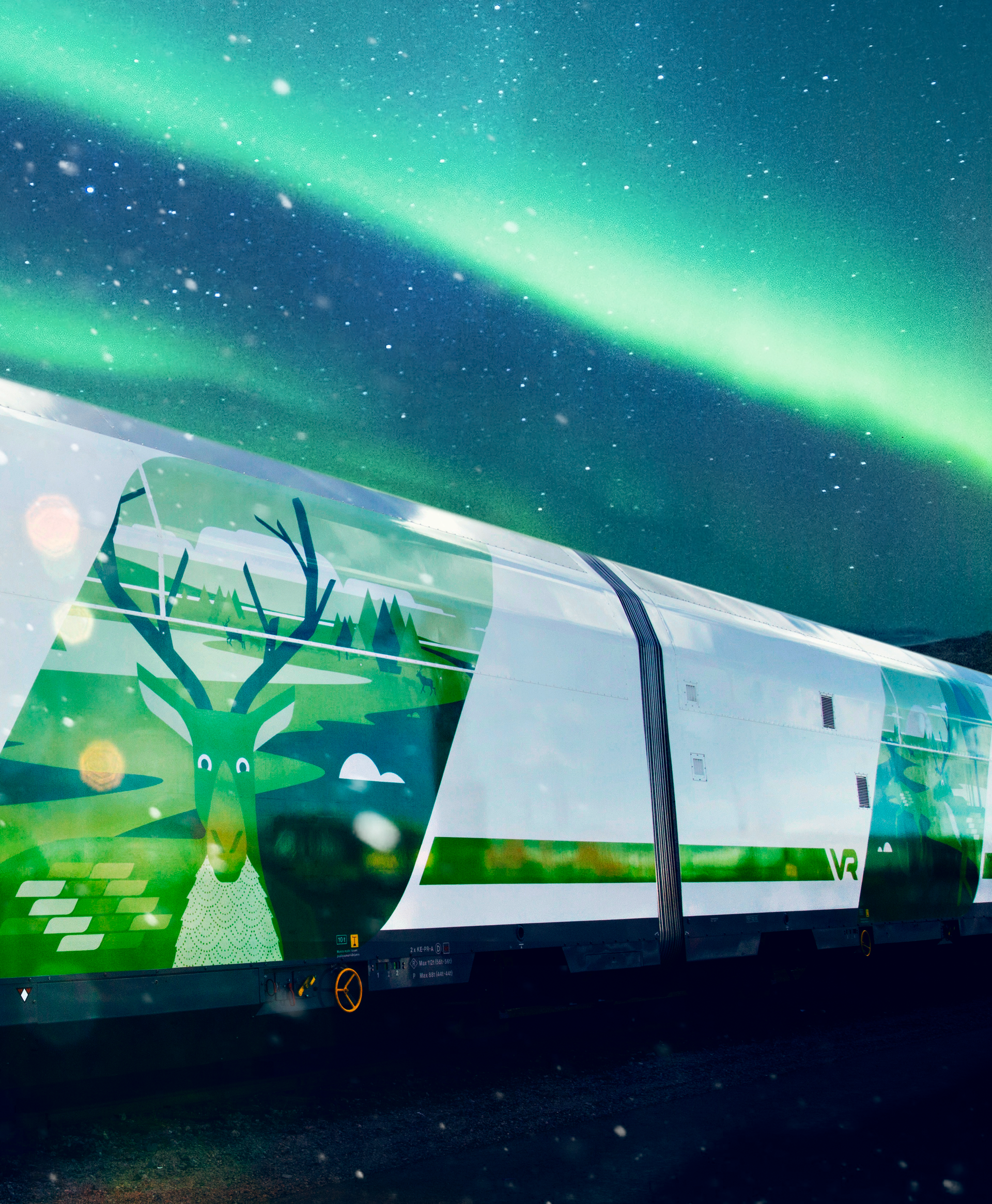 Lippuja kotimaan junamatkoille - jokainen matkasi on täysin hiilineutraali  - VR