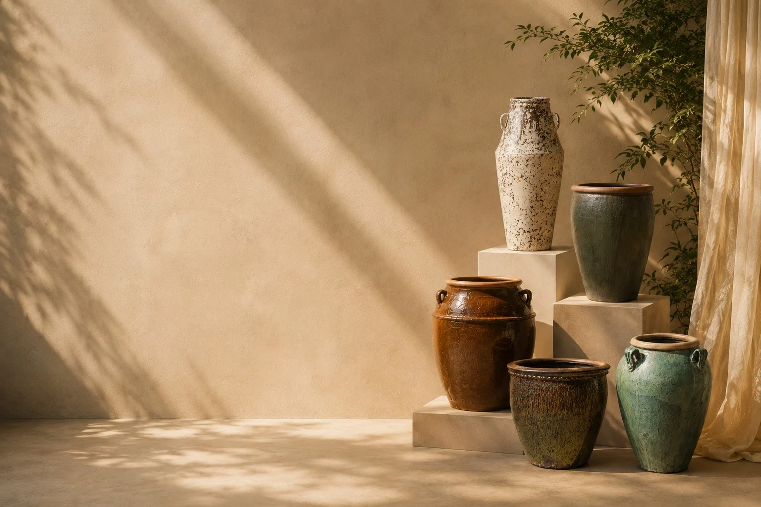 Handcrafted Gaia Pottery collection