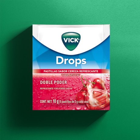 Vick Drops sabor cereza