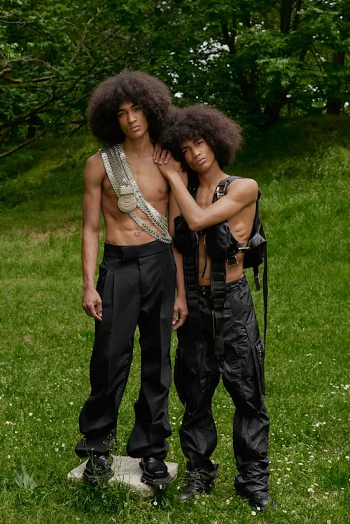 Rodriguez Twins polaroid 1