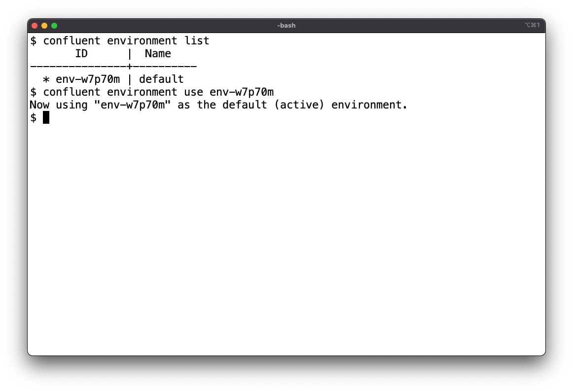confluent-environment-use