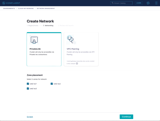 confluent-cloud-networking-create-network-private-link