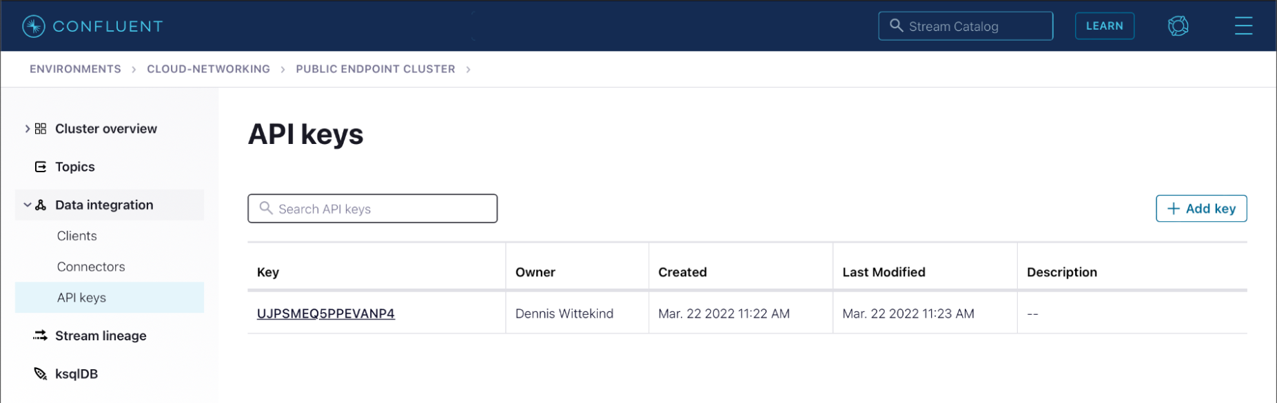 confluent-cloud-networking-api-keys