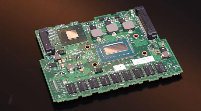 NX701 CPUユニットの一部