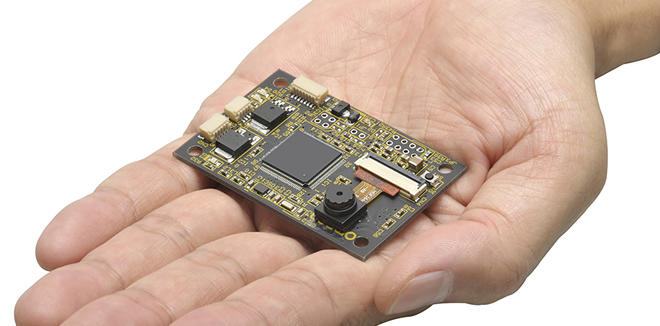 手のひらサイズの画像センサーHuman Vision Components