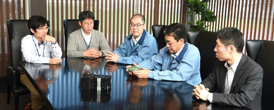 開発時を振り返る担当者たち