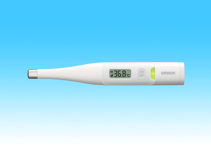 業界初、光と音で正しい検温をサポートする機能を搭載 オムロン電子