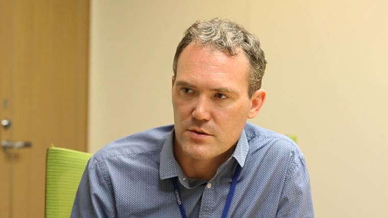 オムロンロシア　プロダクトマネージャ　アレクザンダー・ロズネフ