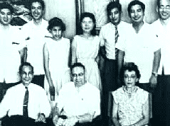 立石一真が渡米した時の様子の写真