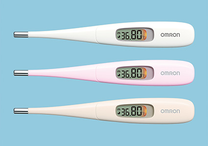 体温計 オムロン（OMRON） 婦人用電子体温計 MC-6830L (1台) 口中専用 基礎