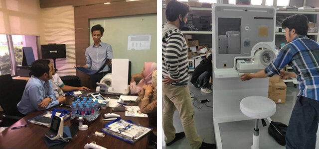 統合型ヘルスケアソリューションの開発風景