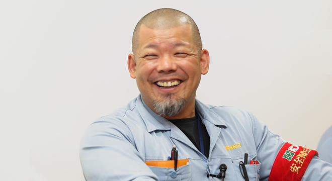 コベルコ建機　生産本部の曽利氏