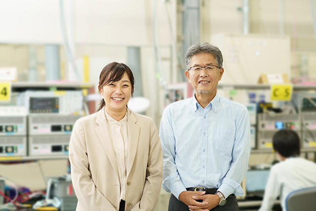 吉田と平井の写真