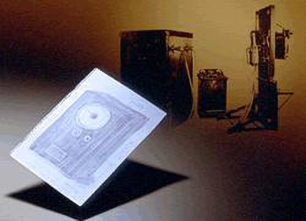 立石一真が描いたレントゲン撮影用タイマのスケッチ