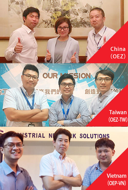 グローバル展開を実現させた中国、台湾、ベトナムのメンバー