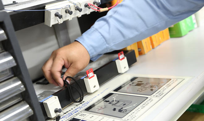 事務所の備品は場所と鍵で管理