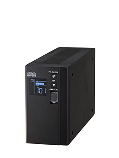 UPSの状態がひと目でわかるLCD搭載小型/軽量/常時商用正弦波出力UPS