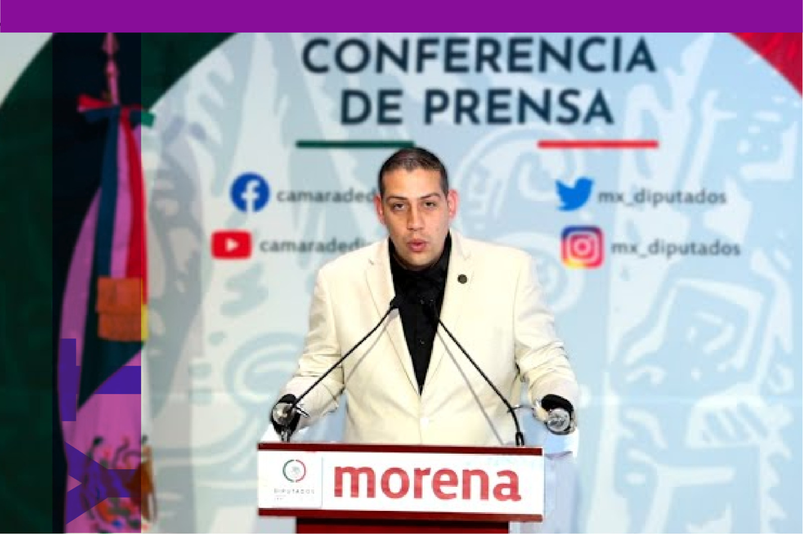 Pedro Ortega siendo presentado como nuevo titular en la conferencia de prensa