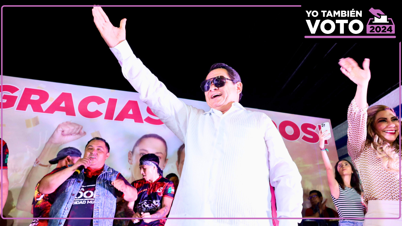Joaquín ‘Huacho’ Díaz Mena gana con amplia ventaja en Yucatán; PREP le da casi 51 por ciento de los votos
