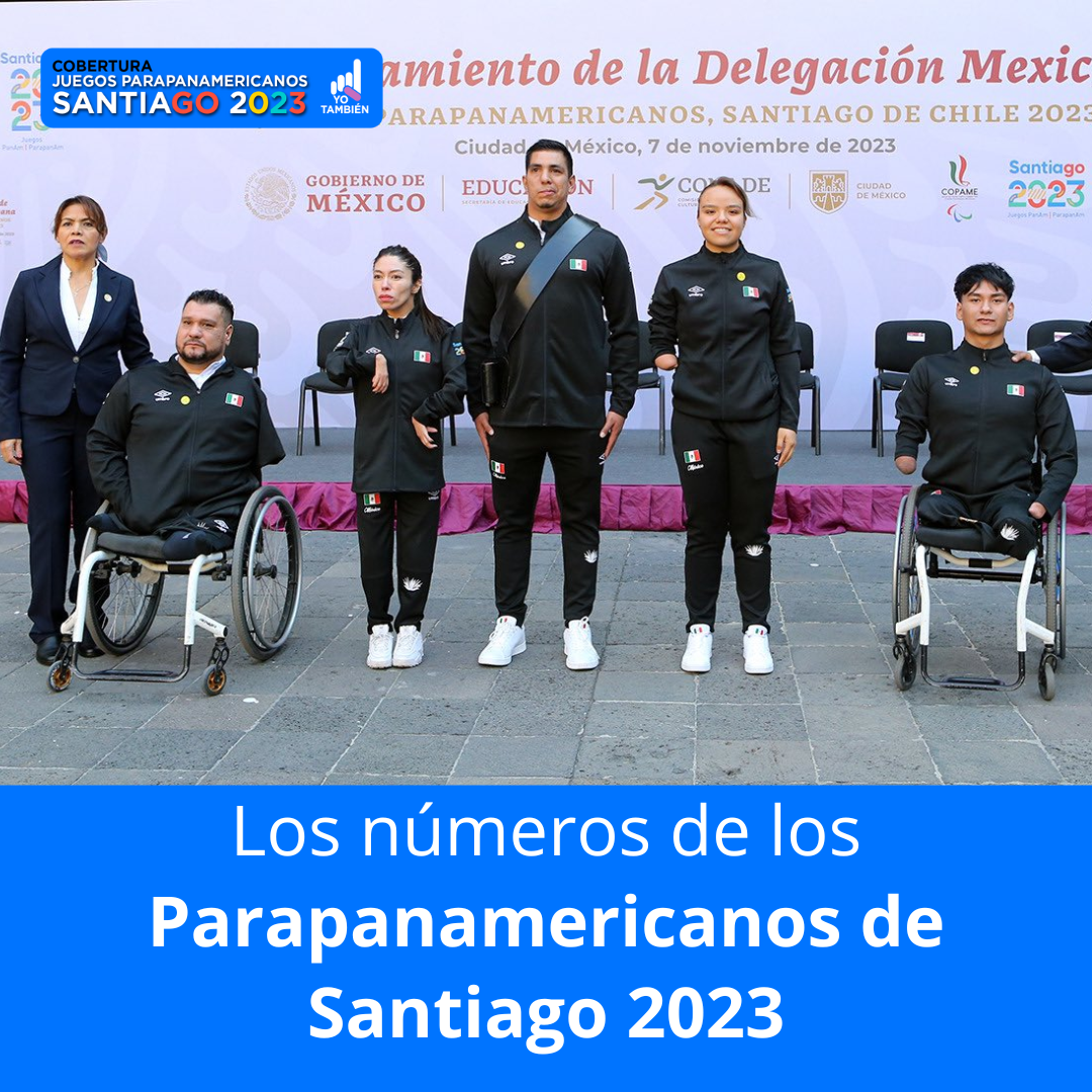 182 Paratletas mexicanos competirán en Chile
