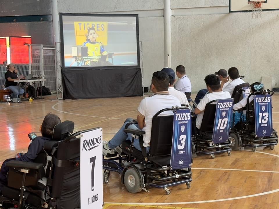 Jugadores de Tuzos Powerchair Football