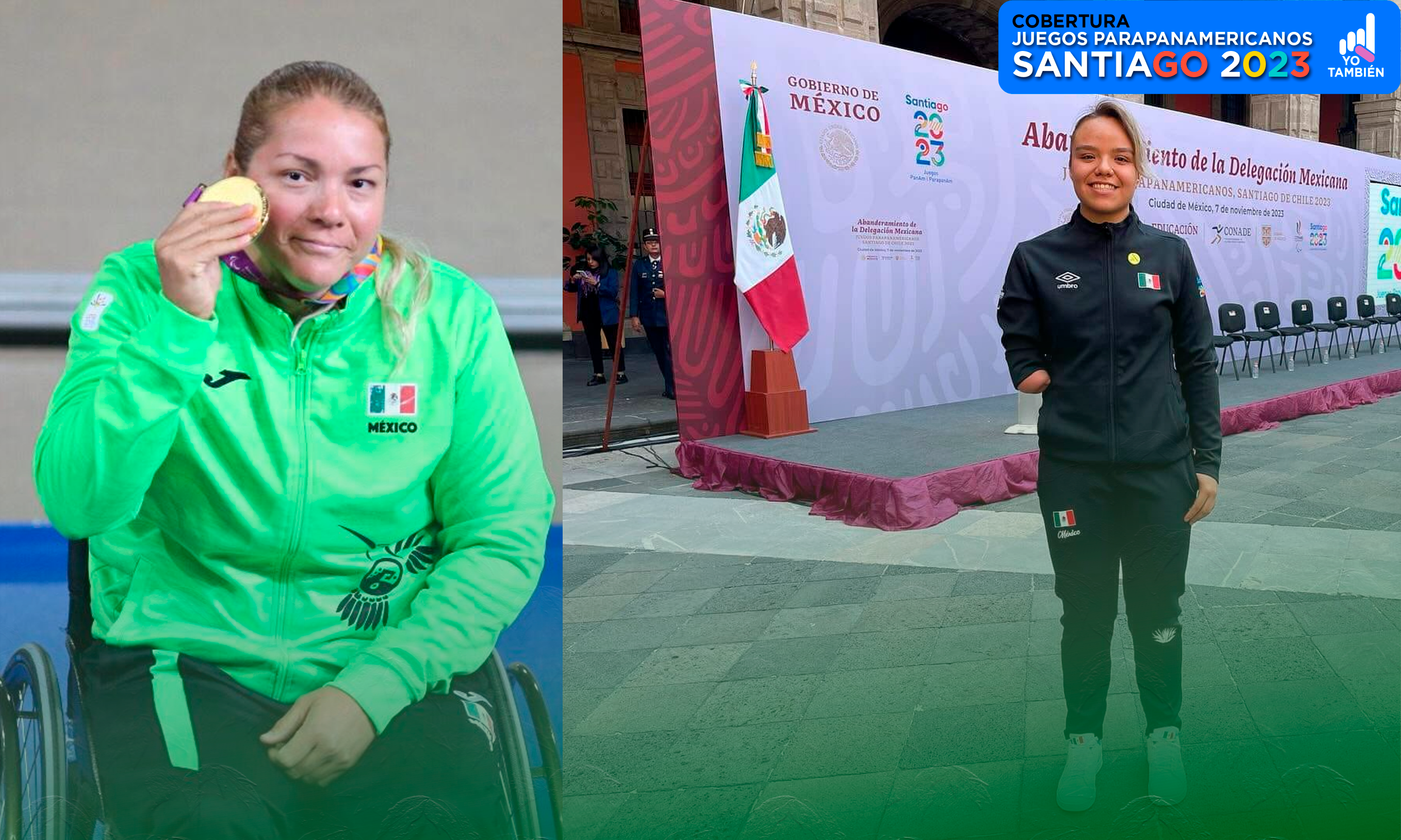 Paratletas mexicanas están listas para competir en parapanamericanos de Santiago 2023 y traer medallas al país