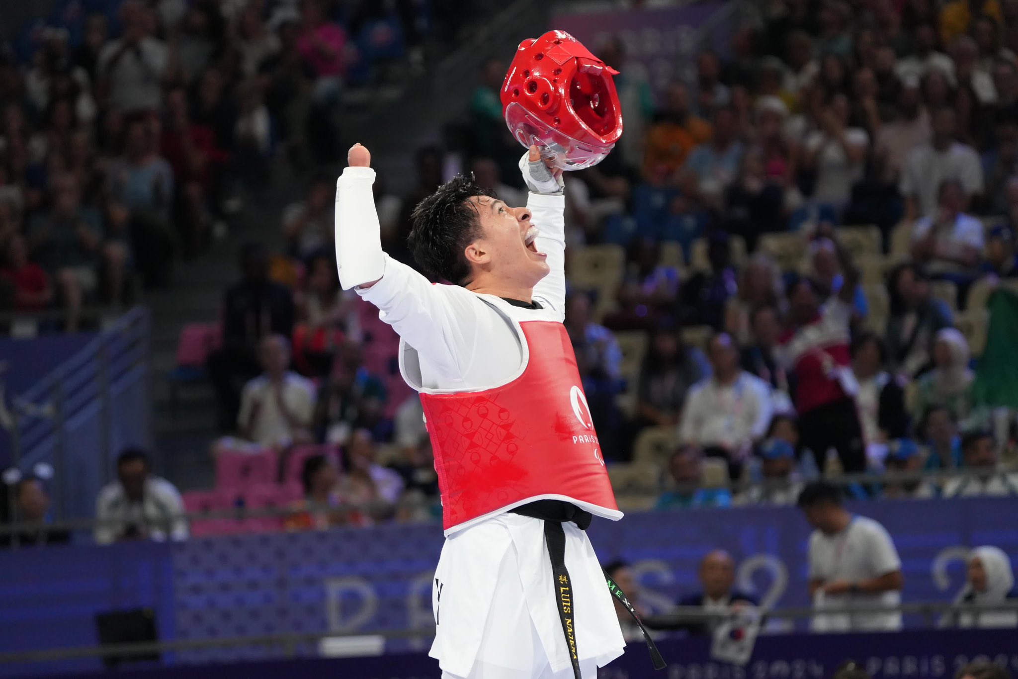 México de plata! Luis Nájera es subcampeón en parataekwondo en París 2024 |  Yo También, discapacidad con todas sus letras