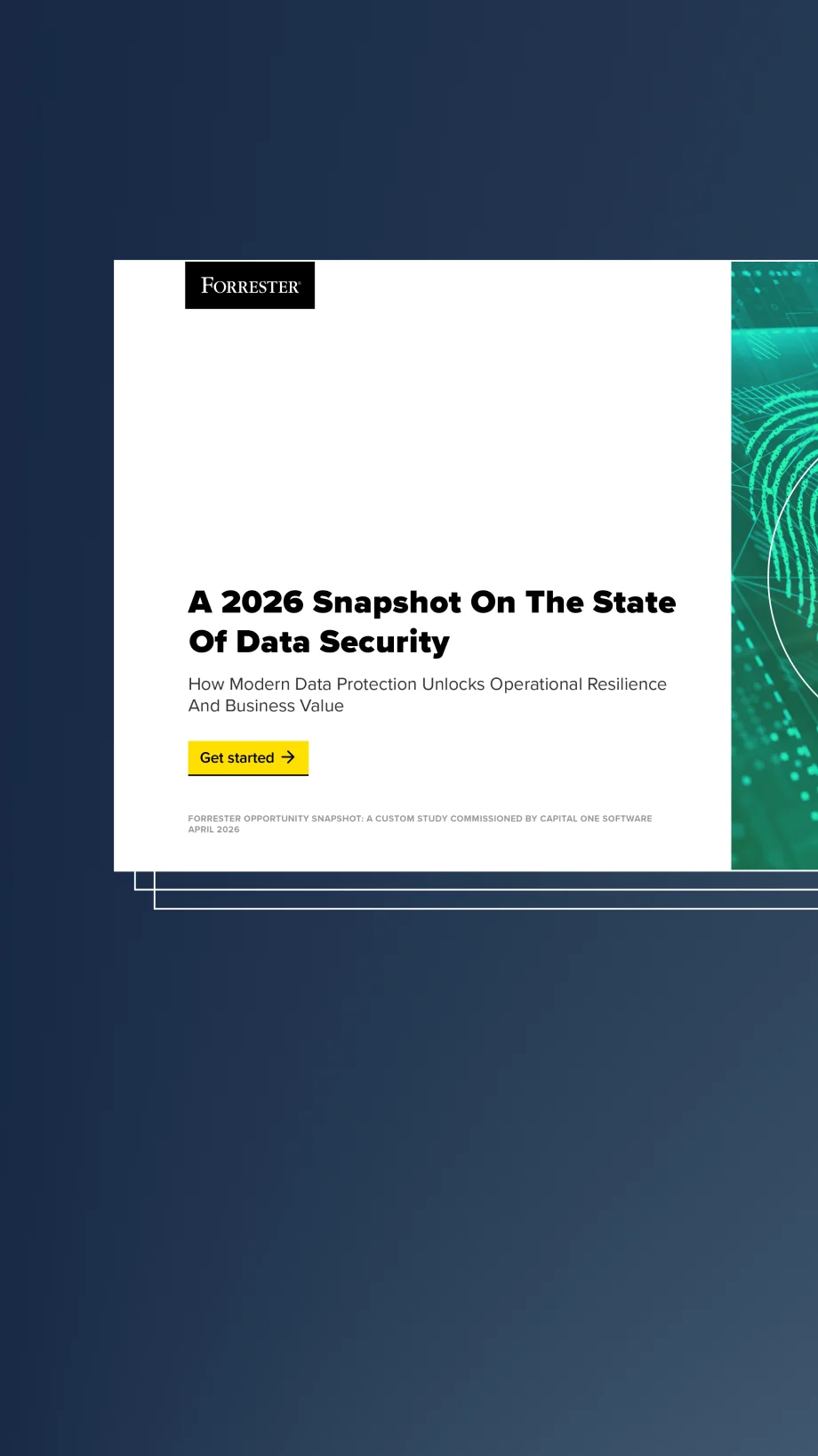 A 2026 Snapshot on the State of Data Security study cover page