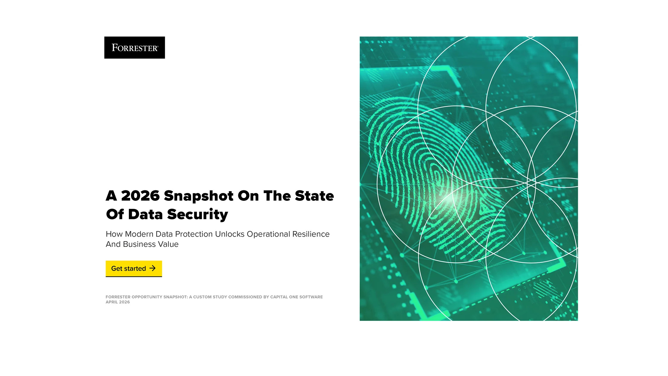 Cover page of A 2026 Snapshot on the State of Data Security.