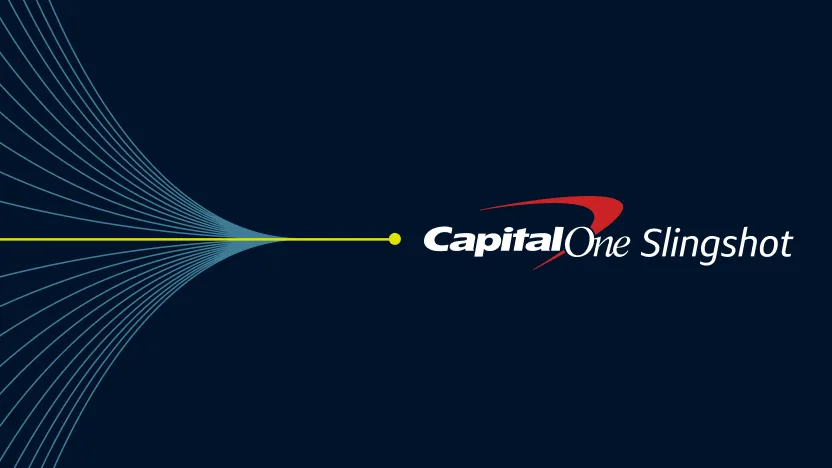 Megaphone announcing Capital One Slingshot