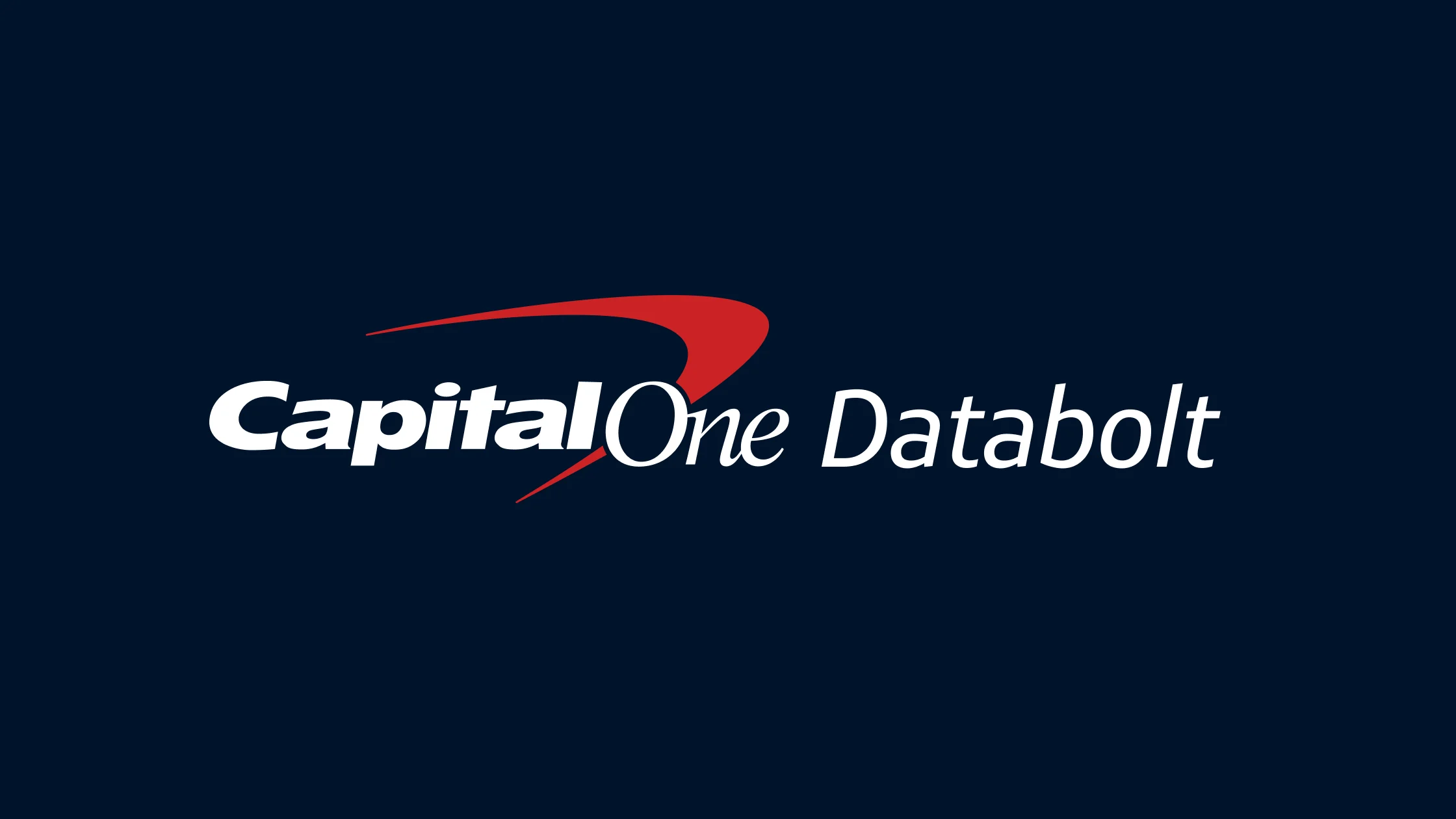 Capital One Databolt logo.