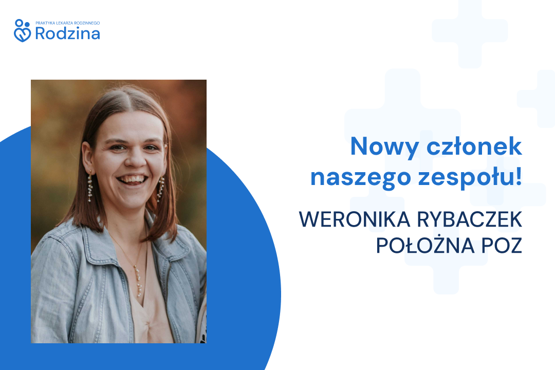 Nowa dusza w zespole - poznajcie Weronikę - naszą położną!