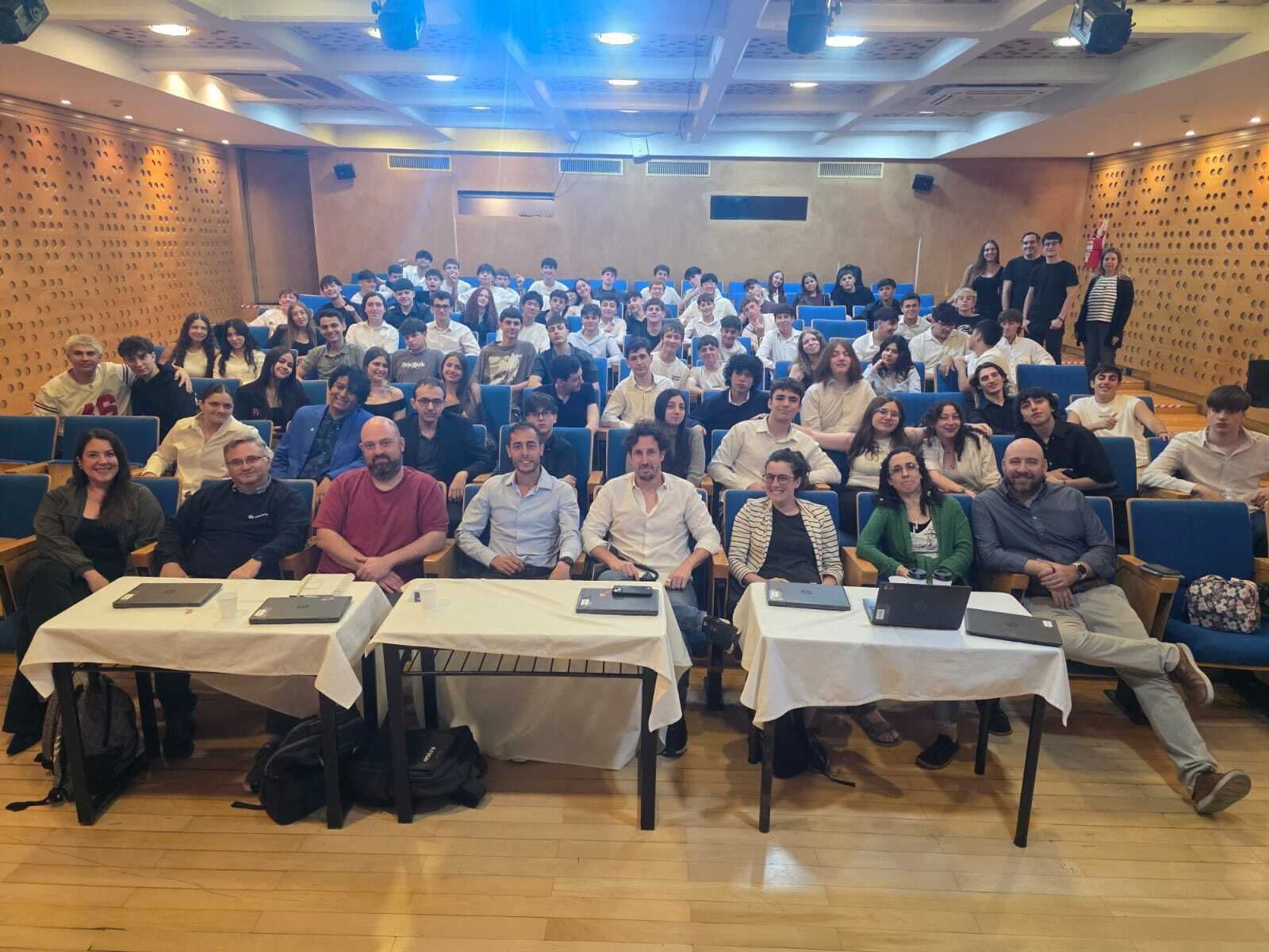 Judges at Info 360  at ORT High School