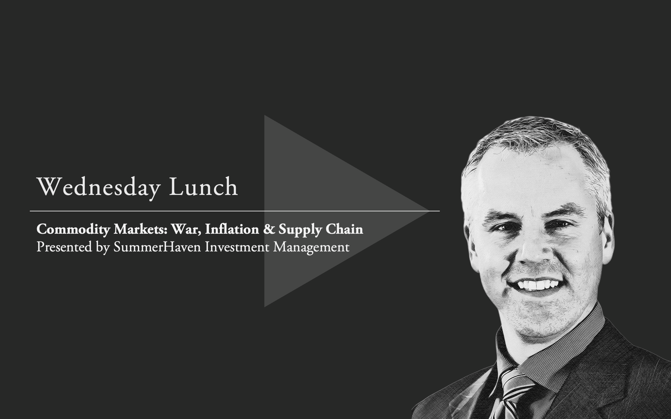 We are happy to introduce a new regular feature for our publication: Wednesday Lunch.
