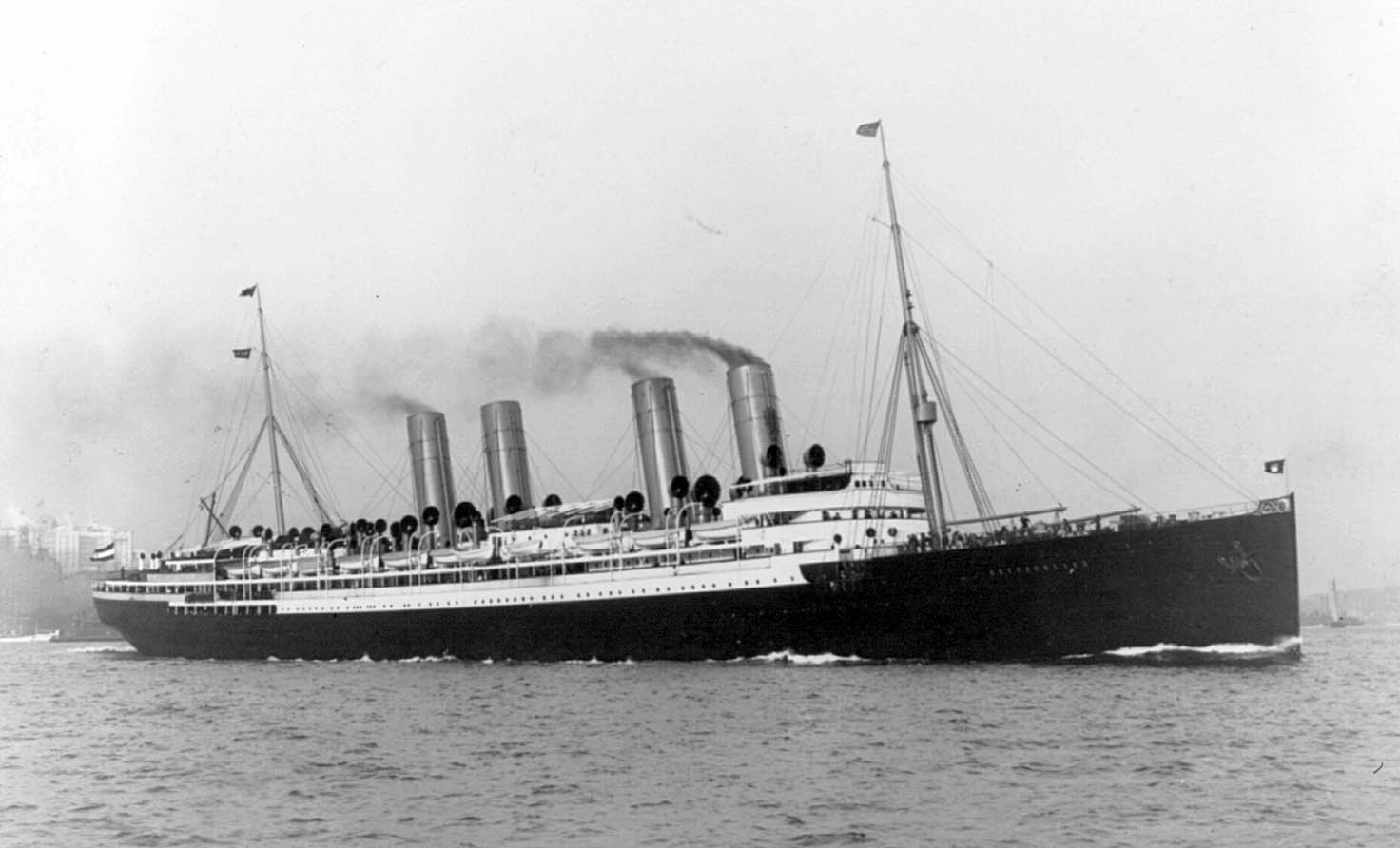 The SS Deutschland was a passenger liner launched in January 1900 as the flagship of the Hamburg America Line (HAPAG). The ship held the transatlantic speed record for seven years. Under the direction of legendary shipping magnate Albert Ballin, HAPAG made efforts to enhance the steerage experience for poor immigrants.