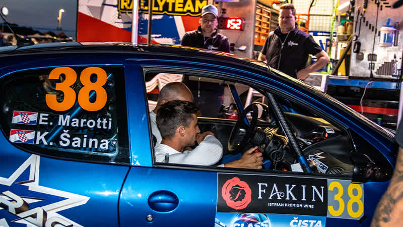 Racetrip team je sudjelovao u rally-u rentom Peugeota 206 Sport RC N3 
