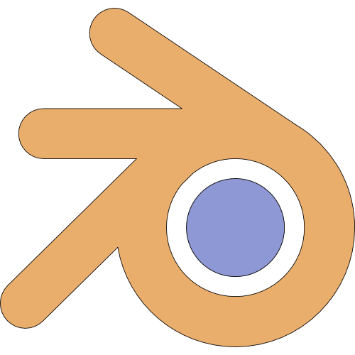 Blender kezdő logó